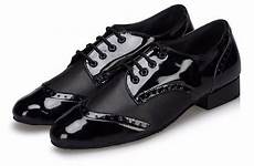 shoes men dance ballroom latin salsa sole suede 2cm heel low colors hand modern custom mouse zoom over