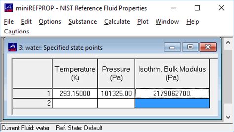 The shear modulus describes the response to shear, and young's modulus describes the response to line. Calculating the Bulk Modulus of a Fluid - Application Center