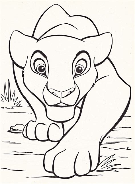 Lion King Printable Coloring Pages