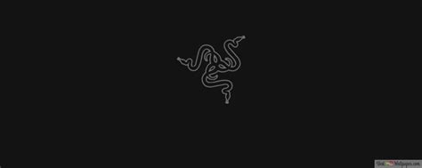 Black Razer Logo 4k Wallpaper Download