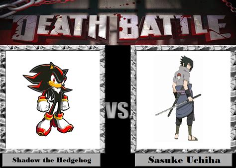 Shadow The Hedgehog Vs Sasuke Uchiha By Jasonpictures On Deviantart
