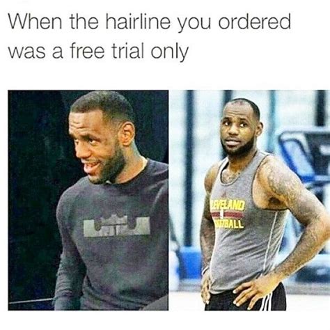 And honestly, who doesn't like humor memes? Top 12 Funniest Lebron's Hairline Memes - NoWayGirl | Air max classic, Lebron hairline, Nike air ...