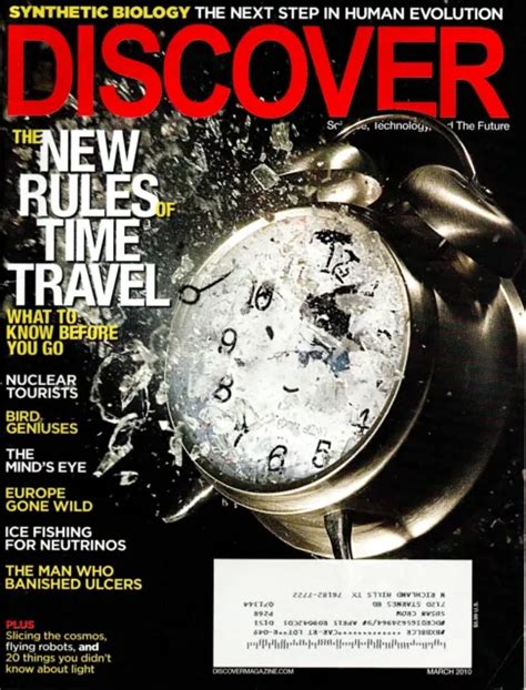 Discover Magazine March 2010 The New Rules Of Time Travel £631
