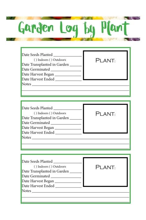 Organize your seeds, design your garden, create a planting schedule. The Simple Garden Planner Printable Download | Journey with Jill