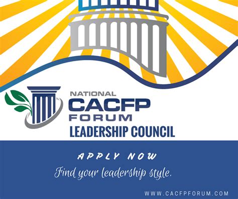 Cacfp Leadership Council National Cacfp Forum