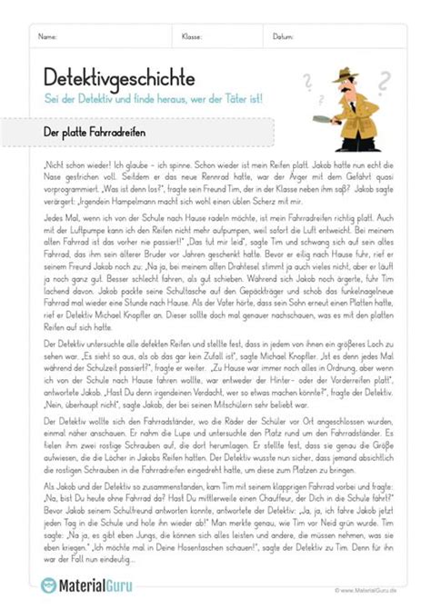 Schmunzelstein text für kinder : Kostenlose Detektivgeschichten für Kinder zum ...