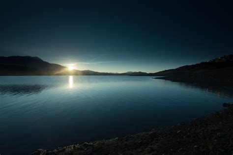 Free Images Sea Coast Horizon Marsh Mountain Light Cloud Sky