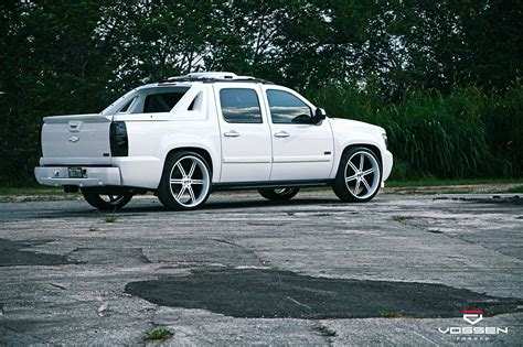 Bad Boy White Chevy Avalanche Ss Customized To Stand Out —