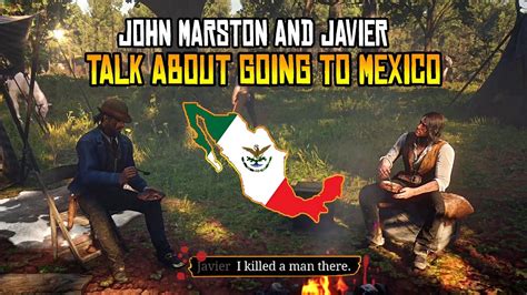 John Marston And Javier Talk About Going To Mexico Rdr1 Forshadowing