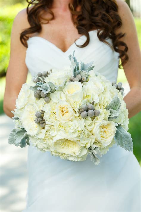 Explore our exquisite collection of french garden decor and add french flair to your garden. Garden Rose Bouquet with Dusty Miller Accents
