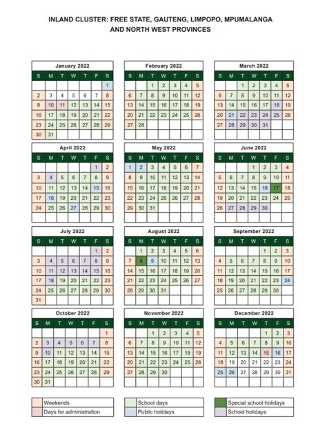Here Is The New 2022 School Calendar For South Africa