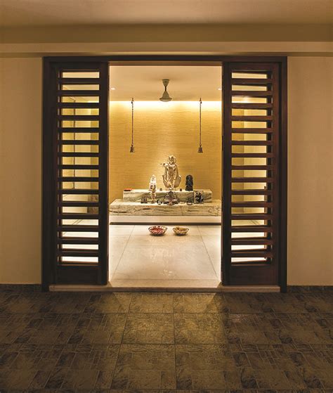 wooden false ceiling - Google Search | Pooja room door ...