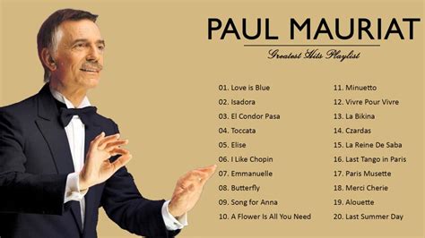 Grandes Éxitos De Paul Mauriat Mejores Canciones De Paul Mauriat 2021