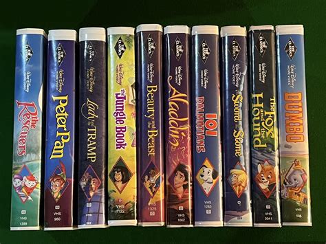 Walt Disney Vhs Rare Collection Black Diamonds Ebay