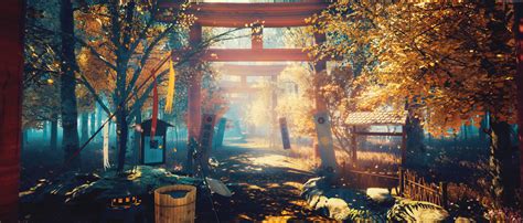 Download Windows 11 4k Shrine Gate Wallpaper