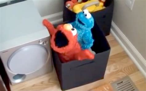 Watch These Elmo And Cookie Monster Toys Having X Rated Fun Together