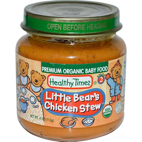 Maybe you would like to learn more about one of these? Healthy Times, Premium Organic Baby Food, Little Bear's ...