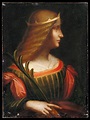 Le Portrait d'Isabelle d'Este, attribué à Léonard de Vinci, saisi dans ...
