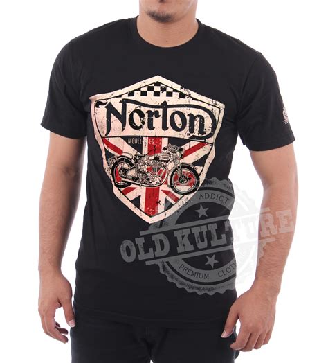 Motobecane t shirt vintage motorcycle logo 1922 french scooter bike two stroke. Cafe Racer Norton Motorcycle t-shirt available now. | Hot ...