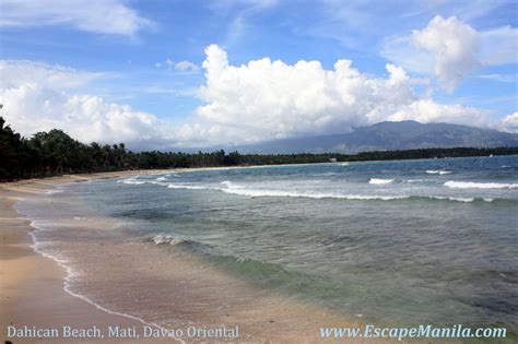 Dahican Beach Mati Davao Oriental Escape Manila