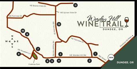 Welcome To The Worden Hill Wine Trail Located In Dundee Oregon