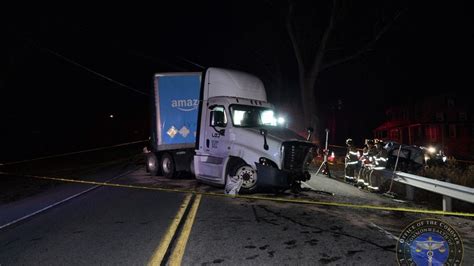 man killed by semi truck in head on crash identified lancaster co