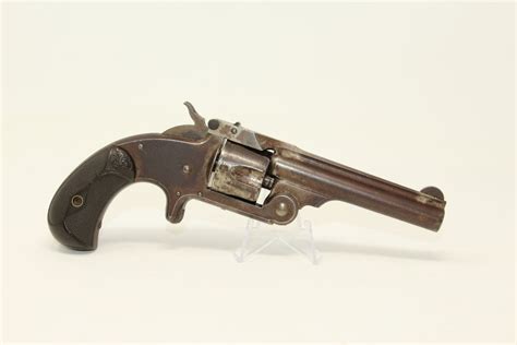 Smith And Wesson Model 1 12 Single Action Revolver Candr Antique014