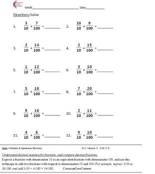 Place value, multiplication, and expressions. FRACTIONS 3NF, 4NF, 5NF, 6RPA All Fraction Standards ...