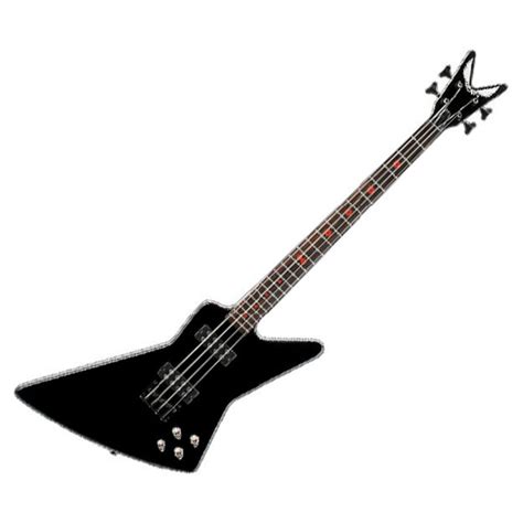 Dean Metalman Z Active Bass Guitar Classic Black At Gear4musicie