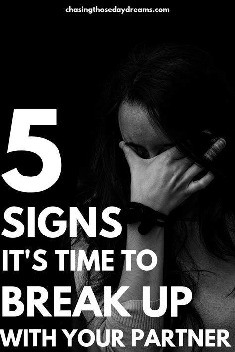5 Signs Its Time To Break Up With Your Parnet Breakup Reasons To