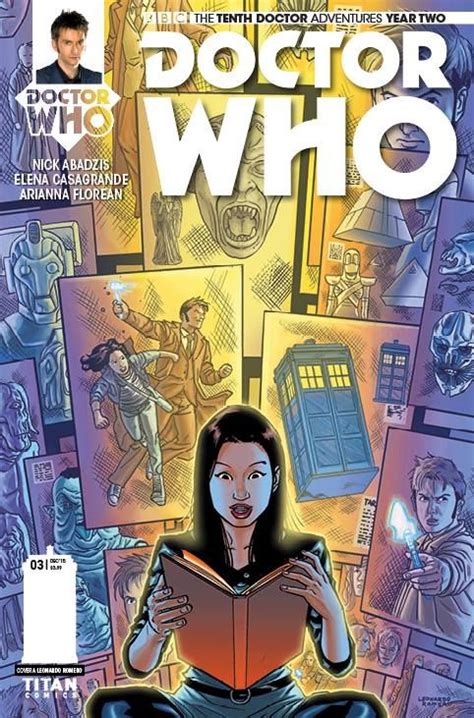 The Cover To Doctor Who Comic Book