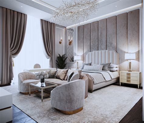 Master Bedroom Neutral Elegance On Behance