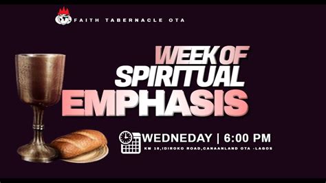 Domi Stream Day 1 Week Of Spiritual Emphasis 10 February 2021