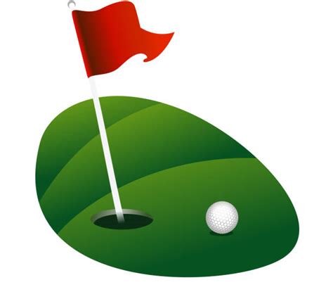 Royalty Free Putting Green Clip Art Vector Images