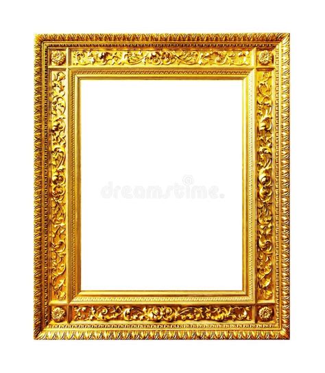 Antique Gold Frame Stock Photo Image Of Beautiful Design 123653072