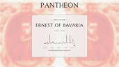 Ernest of Bavaria Biography - Prince-Elector-Archbishop of Cologne from ...