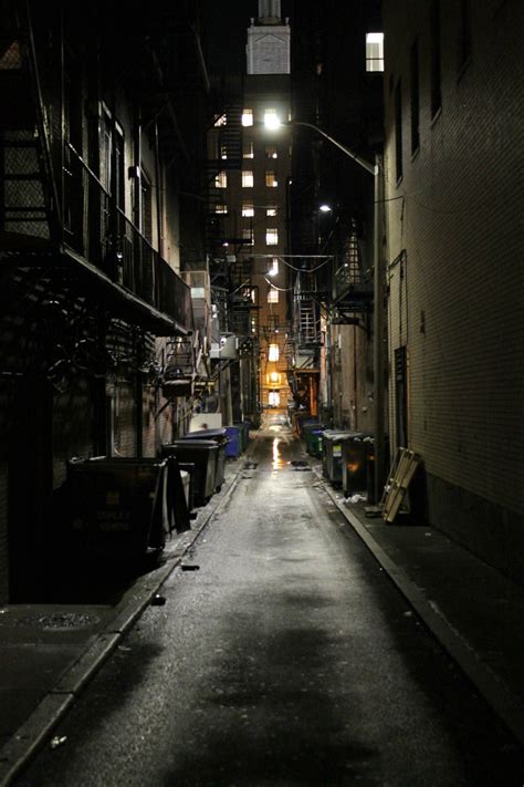 One Of The Best Pictures Ive Taken Dark City Street Background