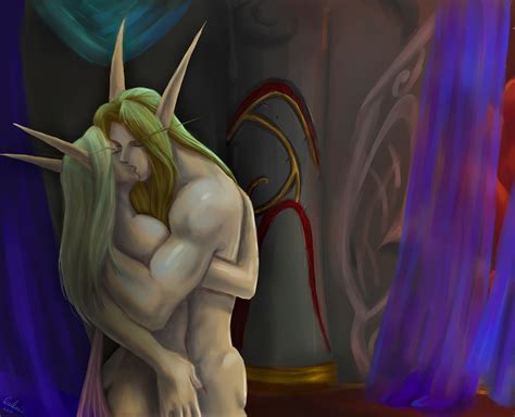 Rule 34 Blood Elf Female Kaelthas Sunstrider Kissing World Of