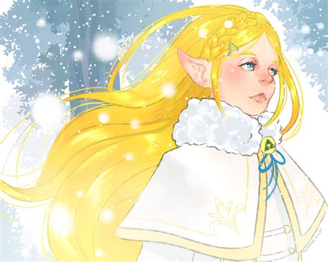 Botw Winter Zelda By Pastelideas On Deviantart
