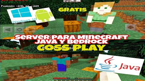 Como Hacer Un Server De Minecraft Para Java Y Bedrock •coss Play