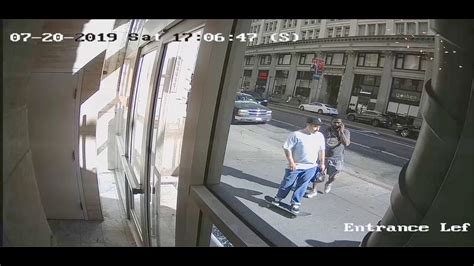 robbery suspects captured on video in downtown los angeles nr19207jl youtube