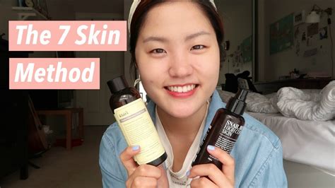 The 7 Skin Method How I Treat My Dry Skin Youtube