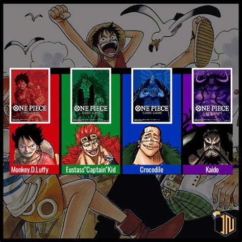 One Piece Tcg Official Sleeves 01 60pz Full Set I Nerdini Shop