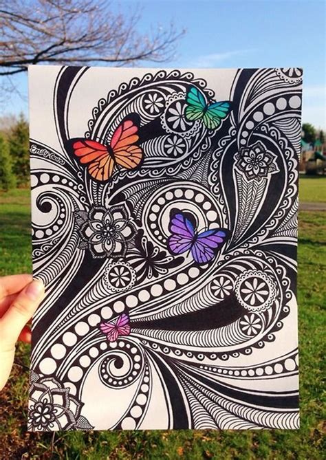 Draw Something Zentangle Patterns Drawings Zentangle Drawings Images