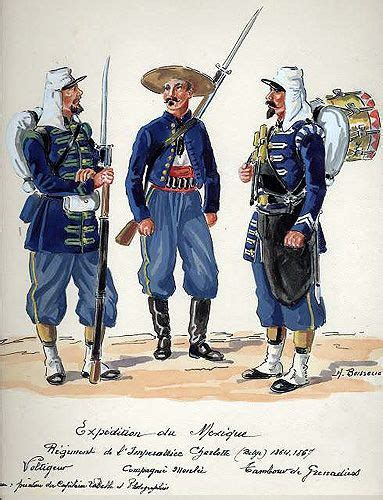 The Mexican Adventure Uniforms Belgians