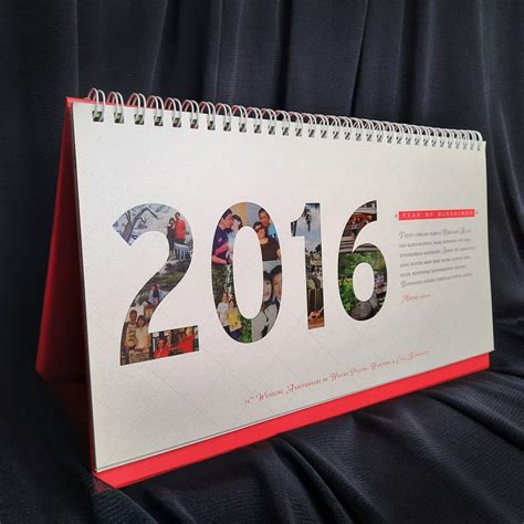 Personalized Calendar Design Arthinkraf