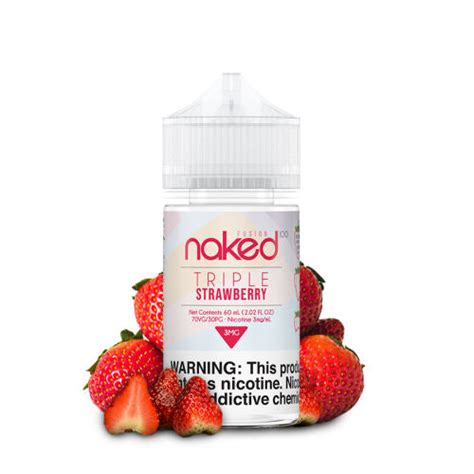 naked 100 strawberry 60ml ⋆ 12 99