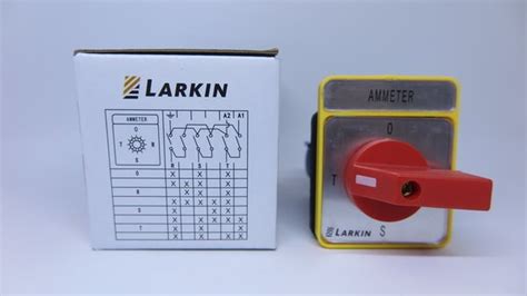 Jual Larkin Lw 4a Cam Switch Selector Rotary Ammeter Ampere Meter Cos