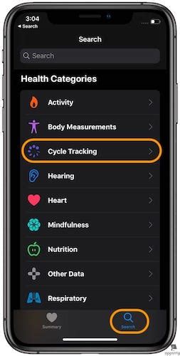 How To Set Up Menstrual Cycle Tracking In Apple Health Appsntips