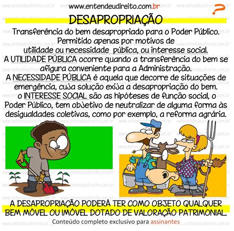 DESAPROPRIAÇÃO | Desapropriação, Monografia, Como escrever um texto